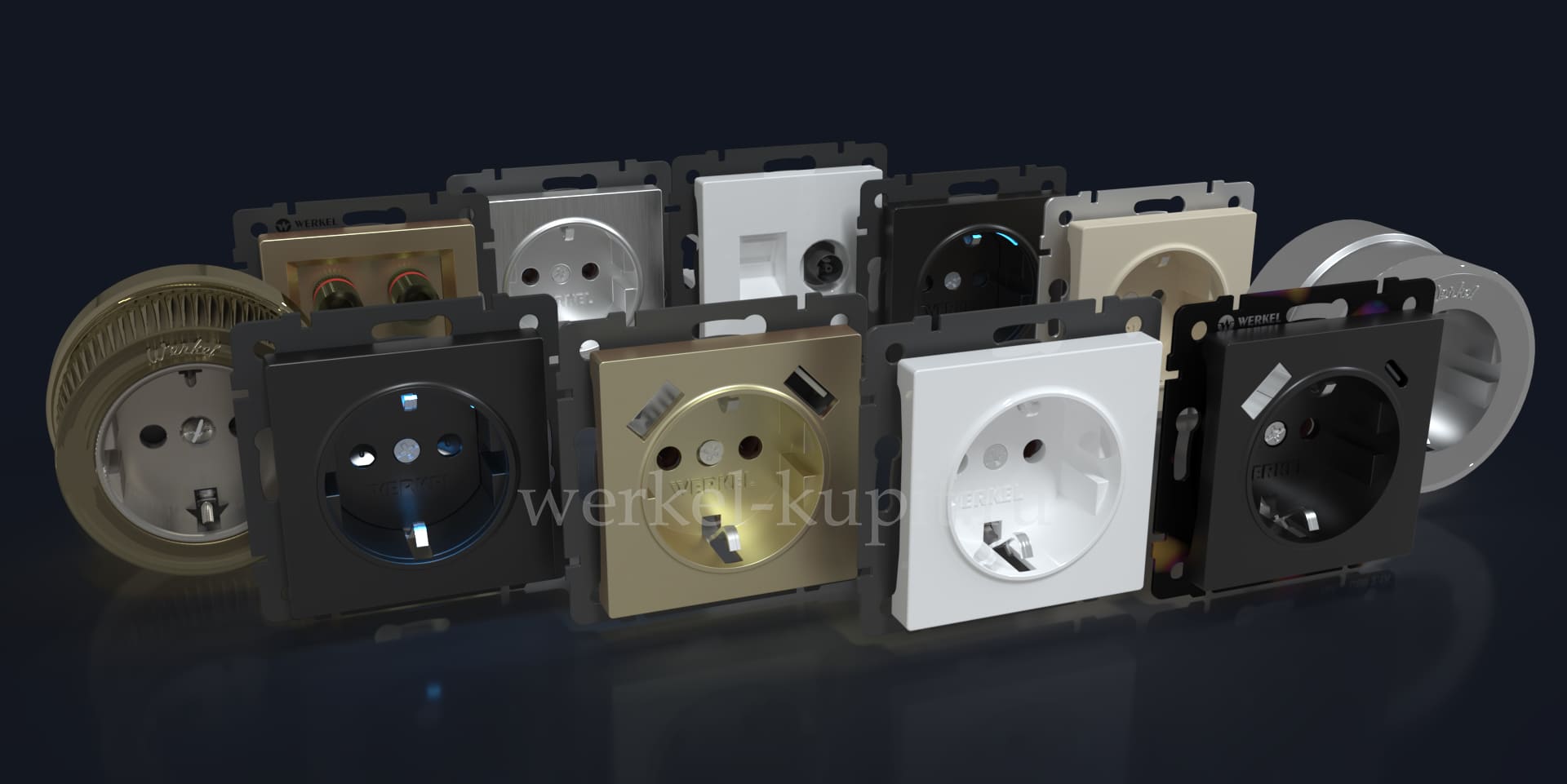 Розетки Werkel