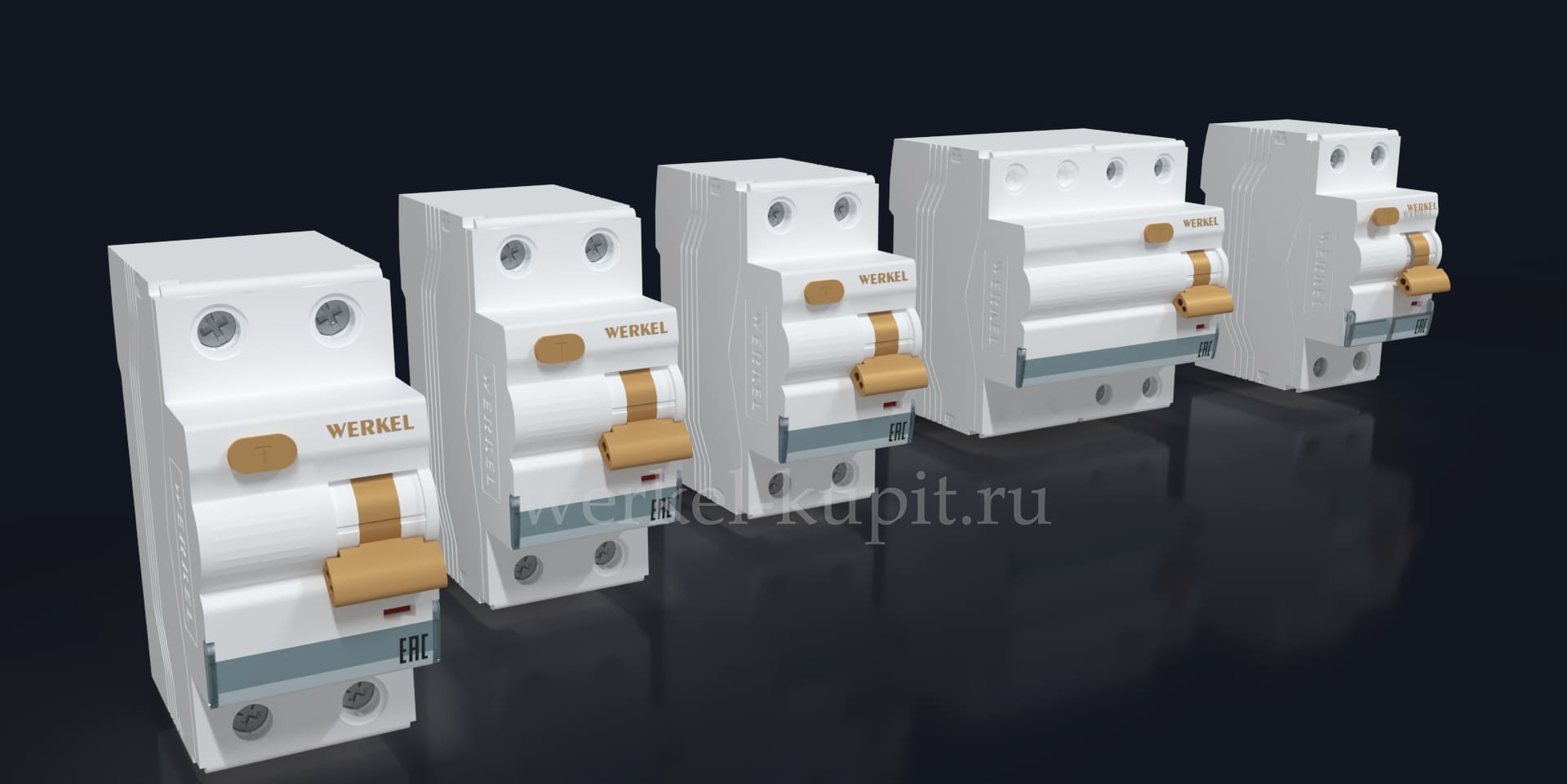 Устройства защитного отключения (УЗО) Werkel